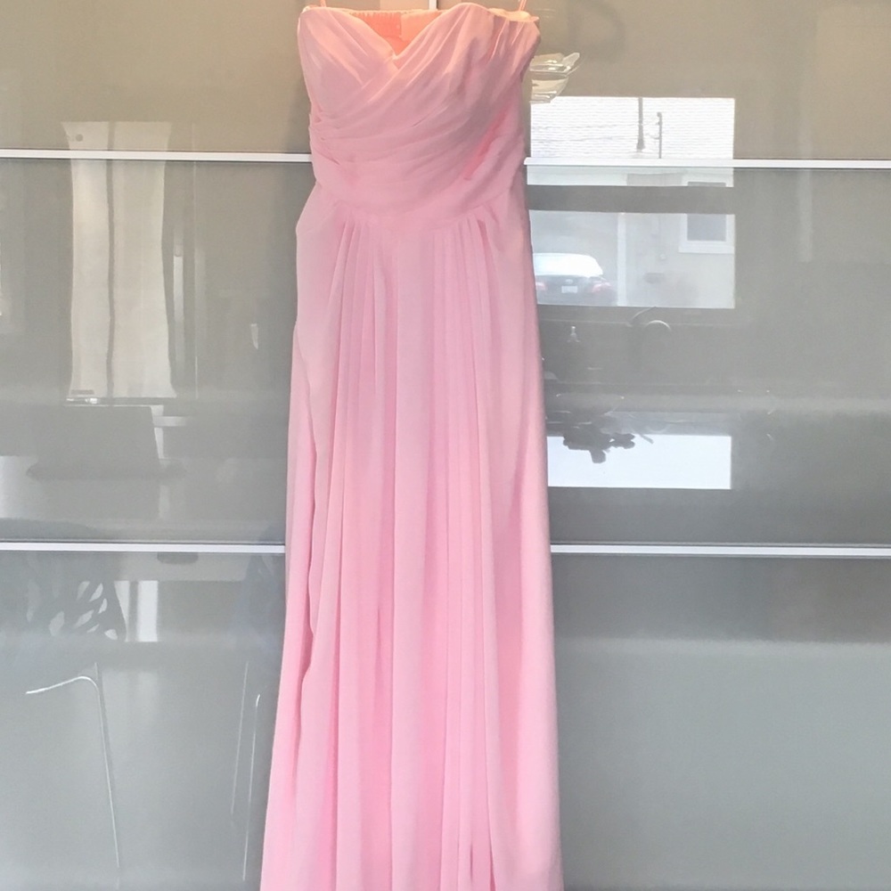 Blush, Strapless Bridesmaid dress
